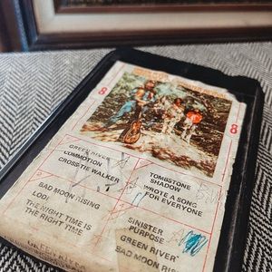 GREEN RIVER CREEDENCE CLEARWATER VINTAGE 8 TRACK TAPE
